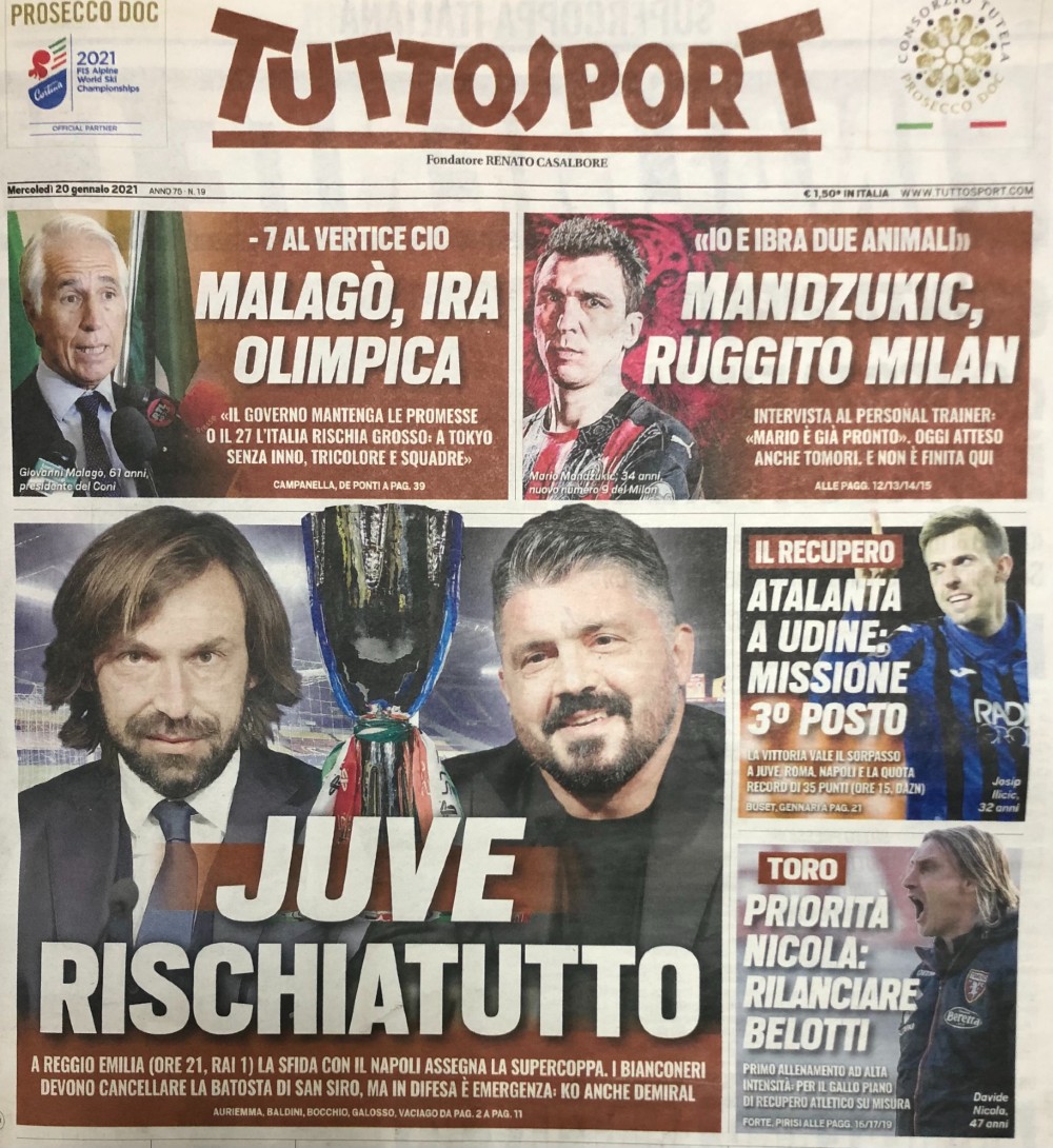 Torino čeka megdan Juventusa i Napolija